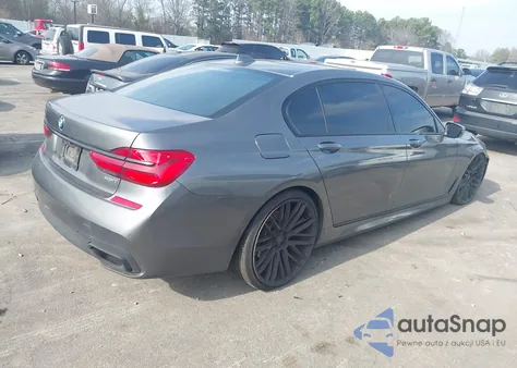 2016 BMW 750I xDrive from USA, damaged, VIN WBA7F2C55GG417662